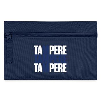 Tampere Finnland Fahne - Federtasche - Navy - Vorne