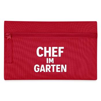 Patron dans le jardin sur la route jardinier amateur - Trousse - rouge - Devant