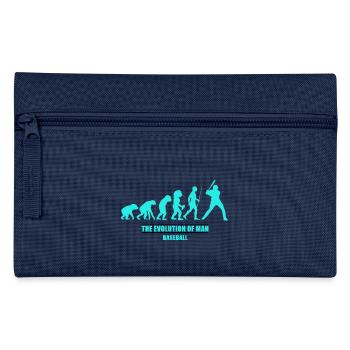 Evolution man baseball - Federtasche - Navy - Vorne