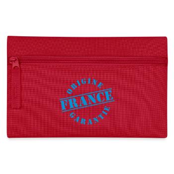 France Français Française French Frankreich - Pencil Case - red - Front