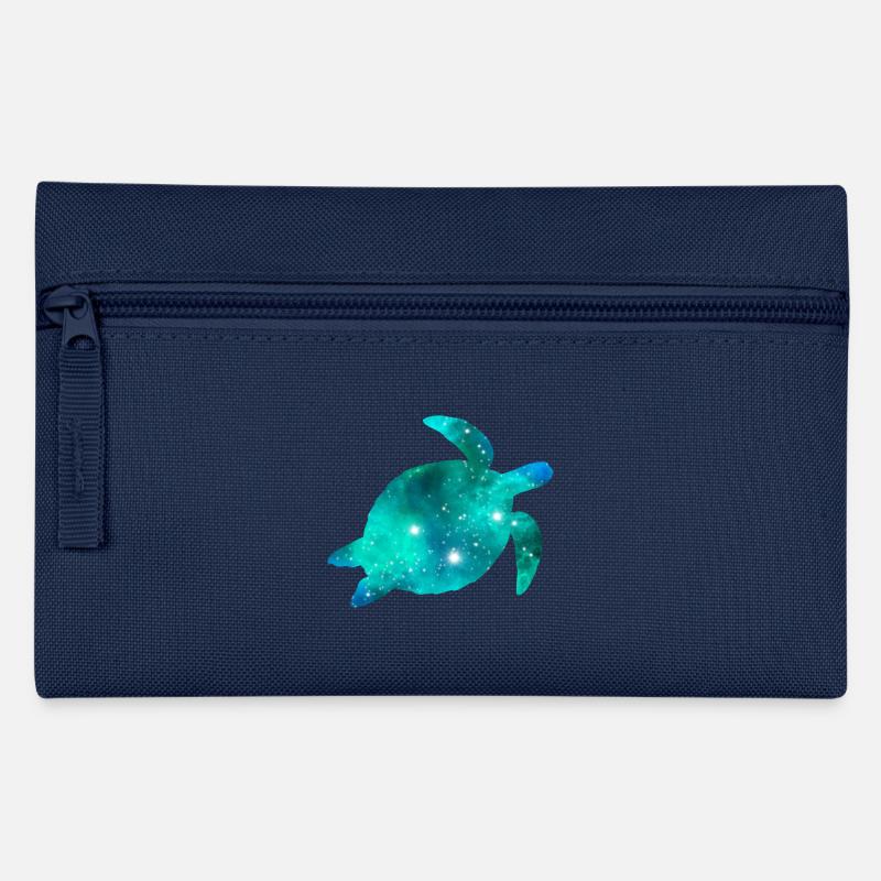 Galaxy Turtle - Federtasche - Navy