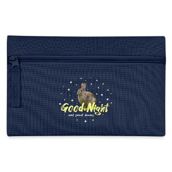 good night hare rabbit - Federtasche - Navy - Vorne