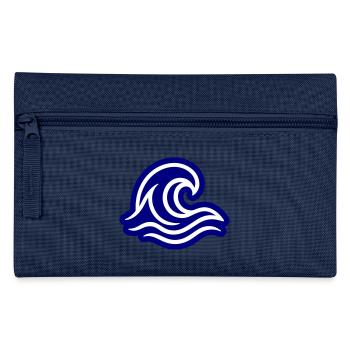 Ocean Wave - Pencil Case - navy - Front