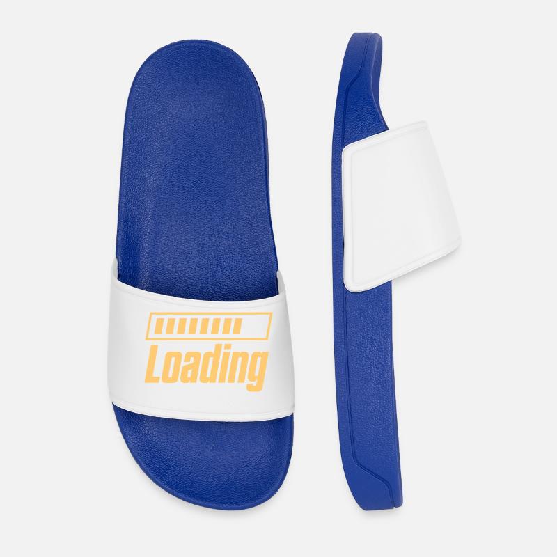 Loading - Men’s Pool Sliders - royal blue
