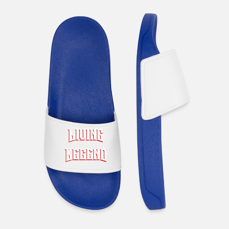 Living Legend - Men’s Pool Sliders - royal blue