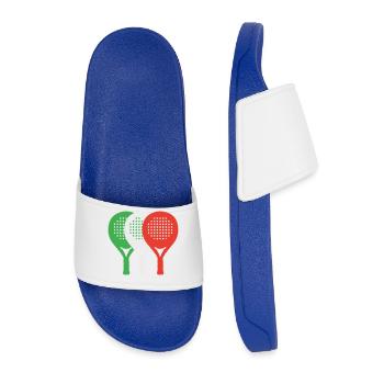 Padel-Italie2 - Claquettes Homme - bleu roi - Devant