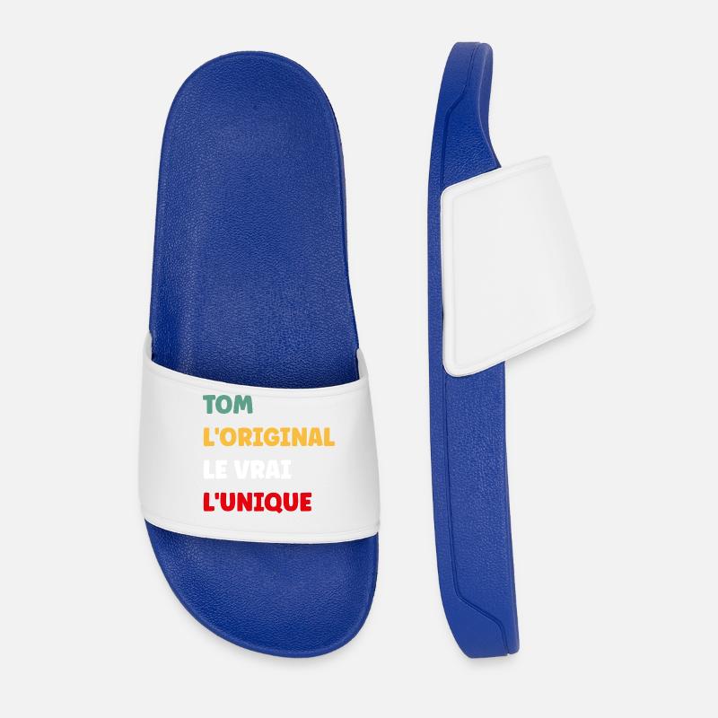 Tom - Männer Badelatschen - Königsblau