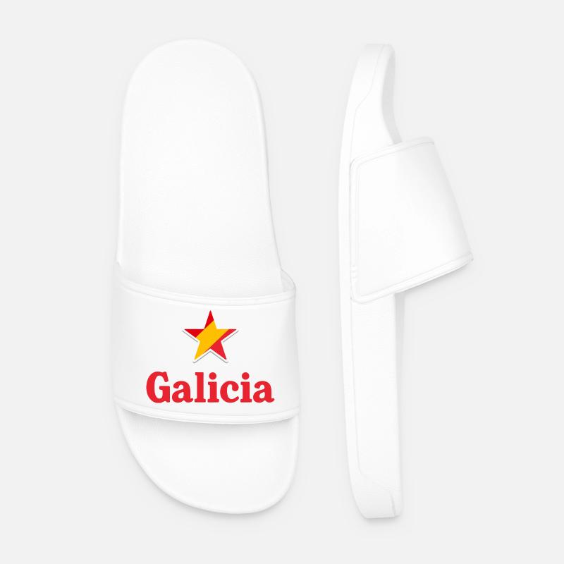 Galicia - Männer Badelatschen - Weiß