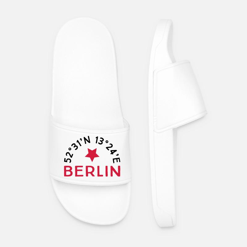 Berlin - Men’s Pool Sliders - white