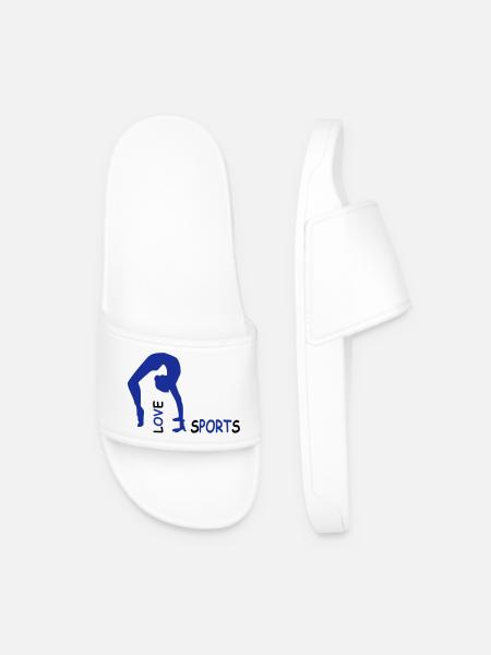 sports - Men’s Pool Sliders - white