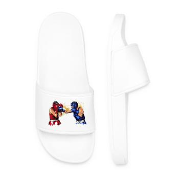 boxing - Men’s Pool Sliders - white - Front