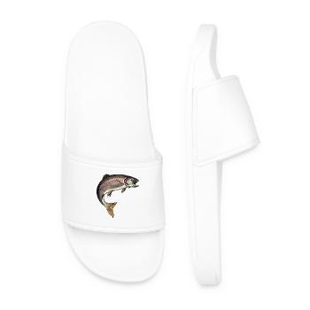 Truite - Claquettes Homme - blanc - Devant