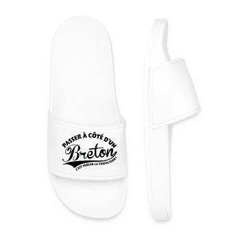 Breton Perfection - Claquettes Homme - blanc - Devant