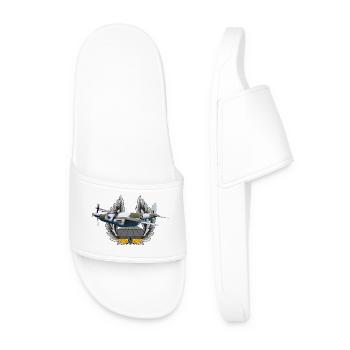 Mosquito - Men’s Pool Sliders - white - Front