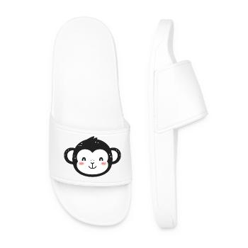 Gorilla - Men’s Pool Sliders - white - Front