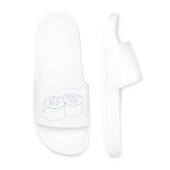 Conception de sushis - Claquettes Homme - blanc - Devant