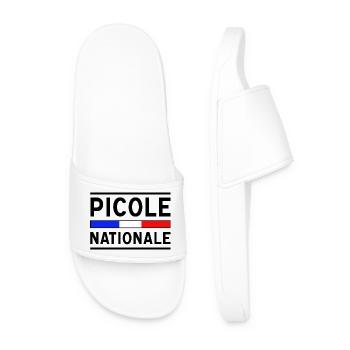 Picole Nationale nouveau design - Claquettes Homme - blanc - Devant