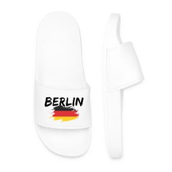 Berlin Deutschland - Männer Badelatschen - Weiß - Vorne