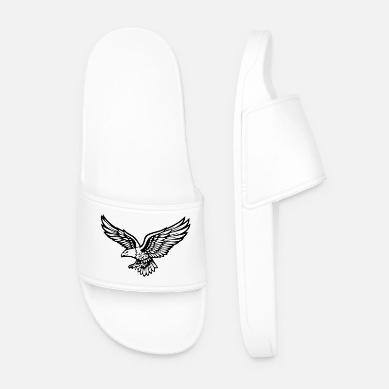 eagle - Men’s Pool Sliders - white