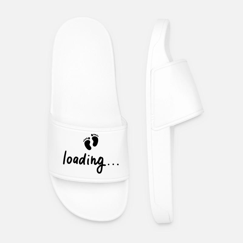 Loading - Men’s Pool Sliders - white
