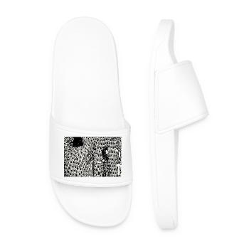 Cassandra and Apollon - Men’s Pool Sliders - white - Front