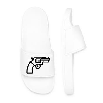 Revolver - Men’s Pool Sliders - white - Front