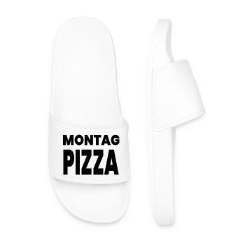 Pizza - Claquettes Homme - blanc - Devant