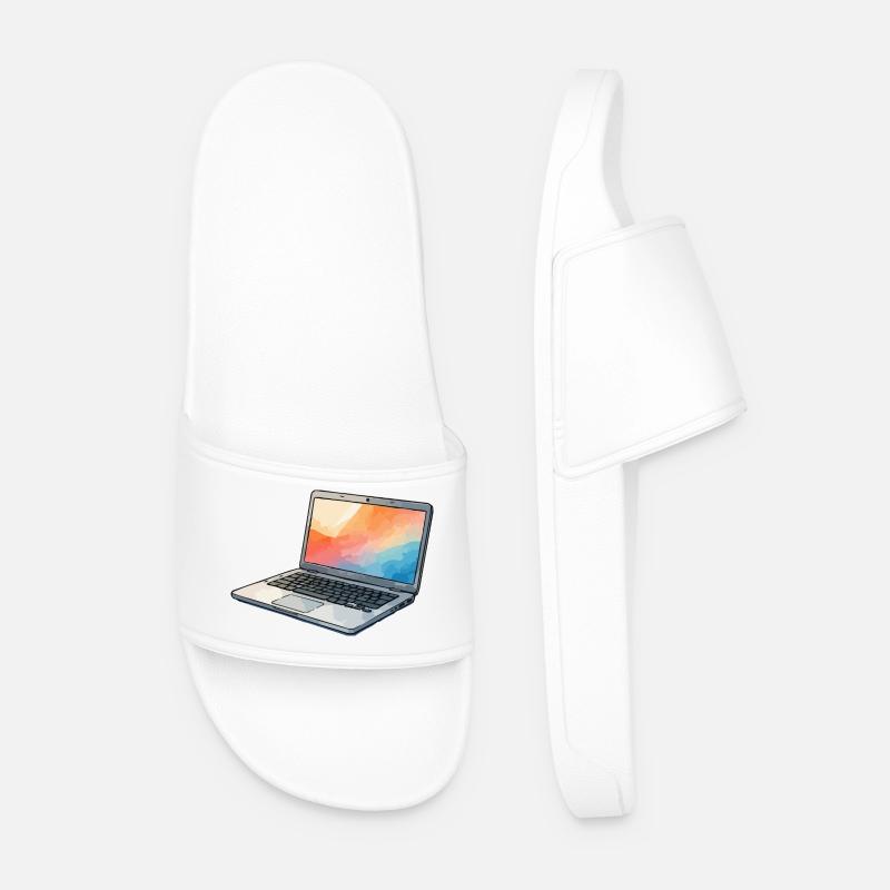Lumina Laptop Prisma - Männer Badelatschen - Weiß