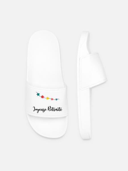 RETRAITE. RETRAITE. RETRAITEE. RETRAITE - Claquettes Homme - blanc