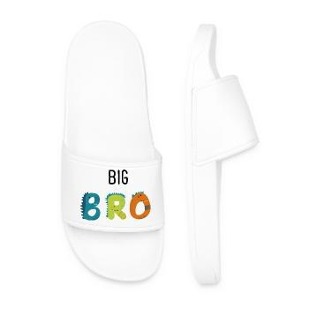Big Brother - Men’s Pool Sliders - white - Front