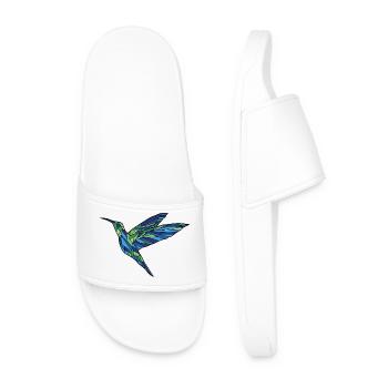 Hummingbird - Men’s Pool Sliders - white - Front