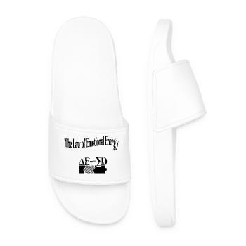 The Law of Emotional Energy - Claquettes Homme - blanc - Devant
