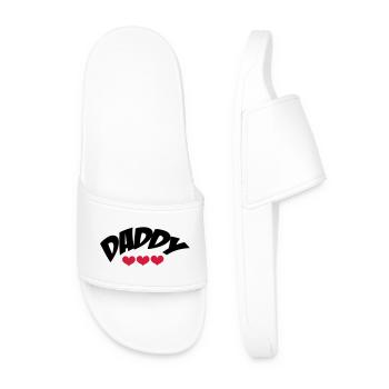Daddy - Men’s Pool Sliders - white - Front