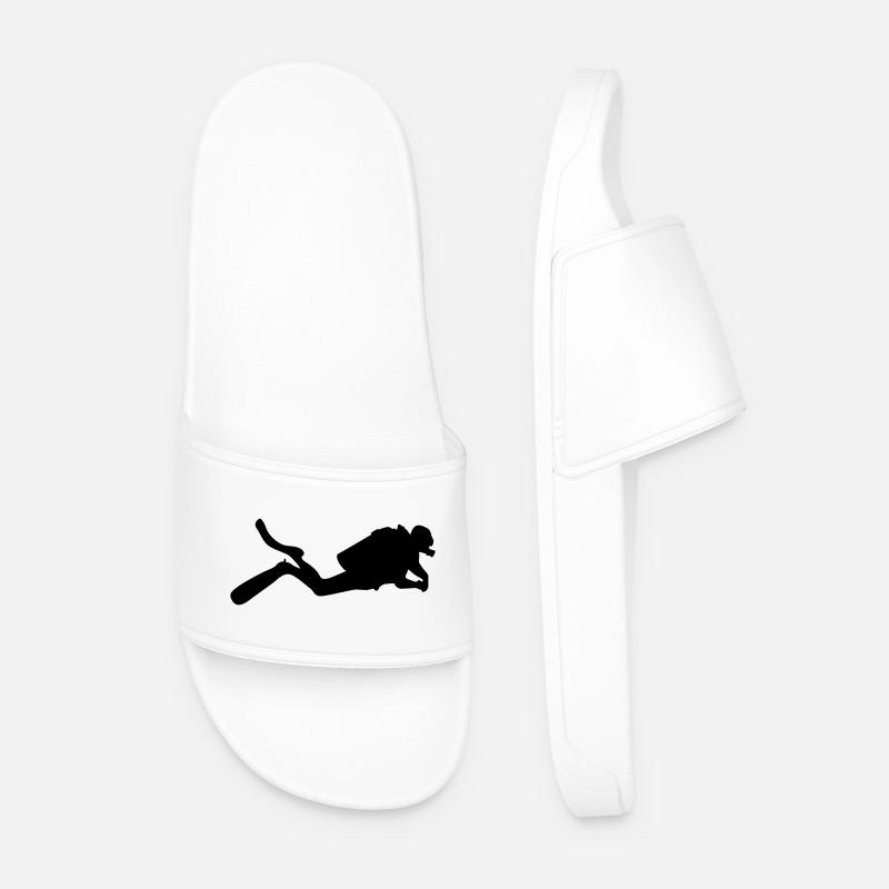 Gerätetauchen - Männer Badelatschen - Weiß