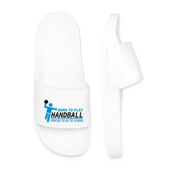 Handball - Männer Badelatschen - Weiß - Vorne