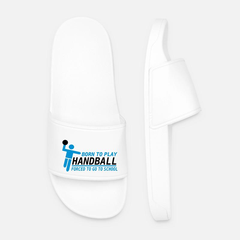 Handball - Männer Badelatschen - Weiß