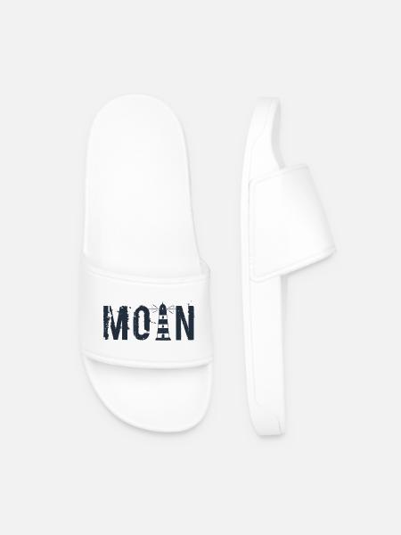 Moin - Lighthouse - Men’s Pool Sliders - white