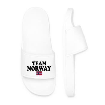 Team norway - Men’s Pool Sliders - white - Front