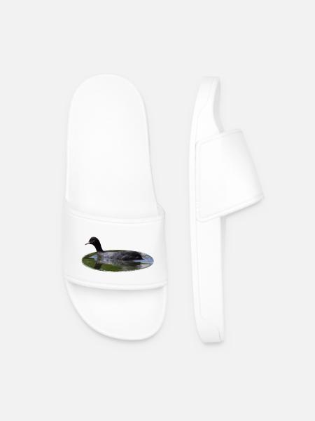 Foulque macroule - Claquettes Homme - blanc