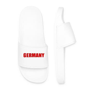 Germany - Claquettes Homme - blanc - Devant