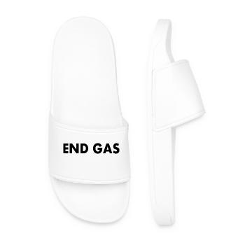 End gas - Claquettes Homme - blanc - Devant