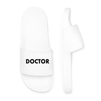 Doctor - Men’s Pool Sliders - white - Front