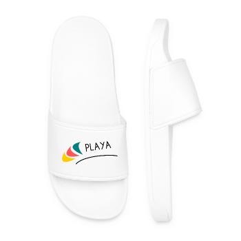 VACANCES. BONNES VACANCES. MAÎTRESSE. MAÎTRE. PROF - Claquettes Homme - blanc - Devant