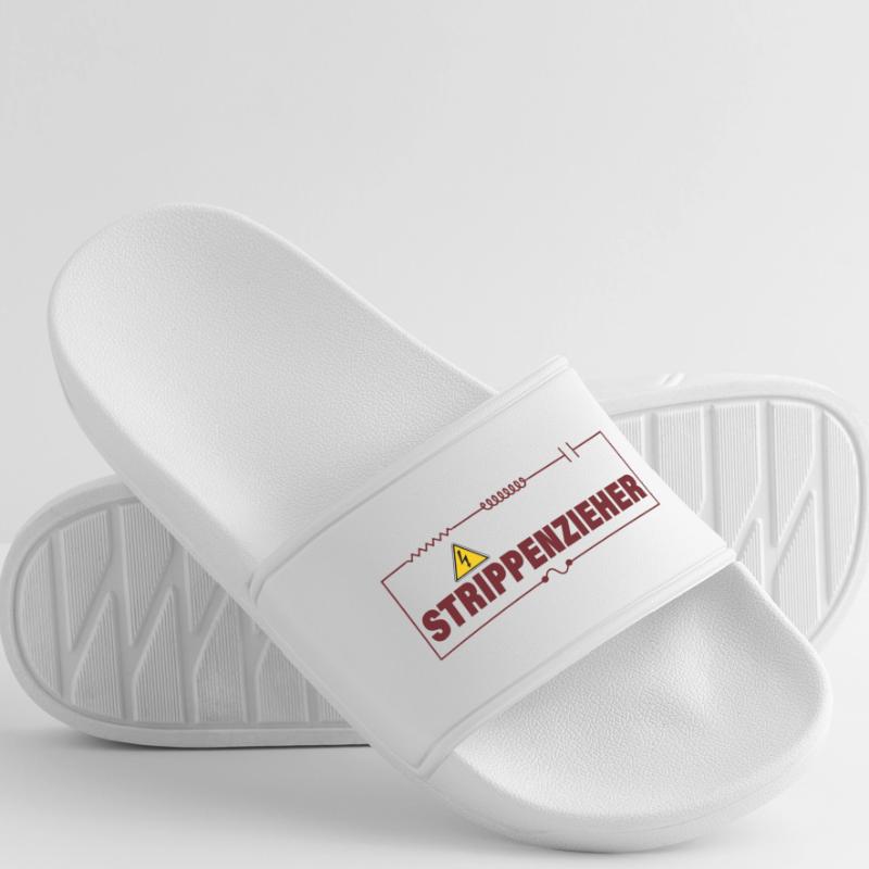 STRING-PULLER Men’s Pool Sliders