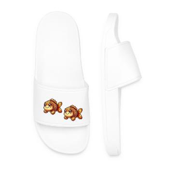 Goldfish Comic 2 - Men’s Pool Sliders - white - Front