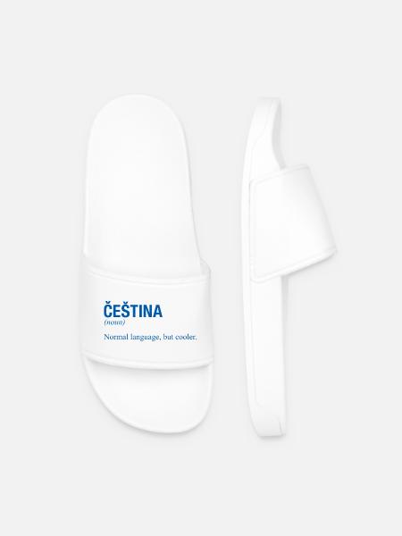 CESTINA, République tchèque - Claquettes Homme - blanc