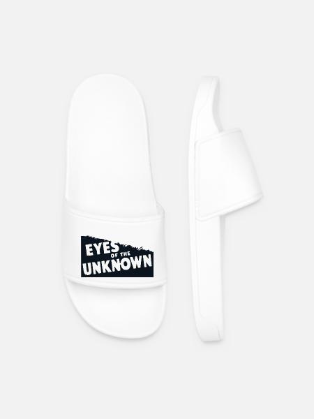 EYES OF THE UNKNOWN - Men’s Pool Sliders - white