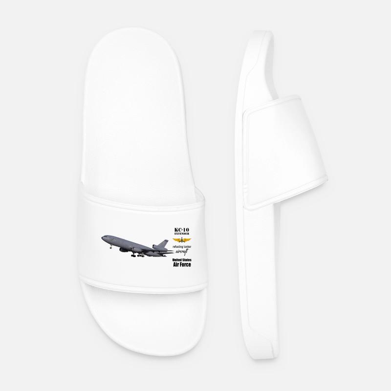 KC-10 Extender - Men’s Pool Sliders - white
