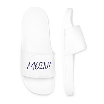 MOIN, navy - Men’s Pool Sliders - white - Front
