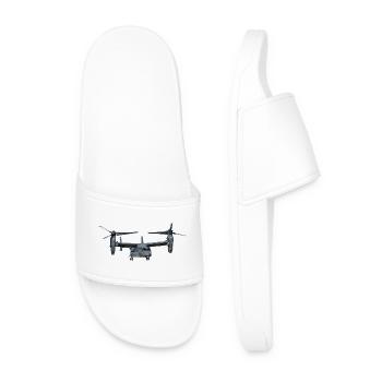 V-22 Osprey - Men’s Pool Sliders - white - Front
